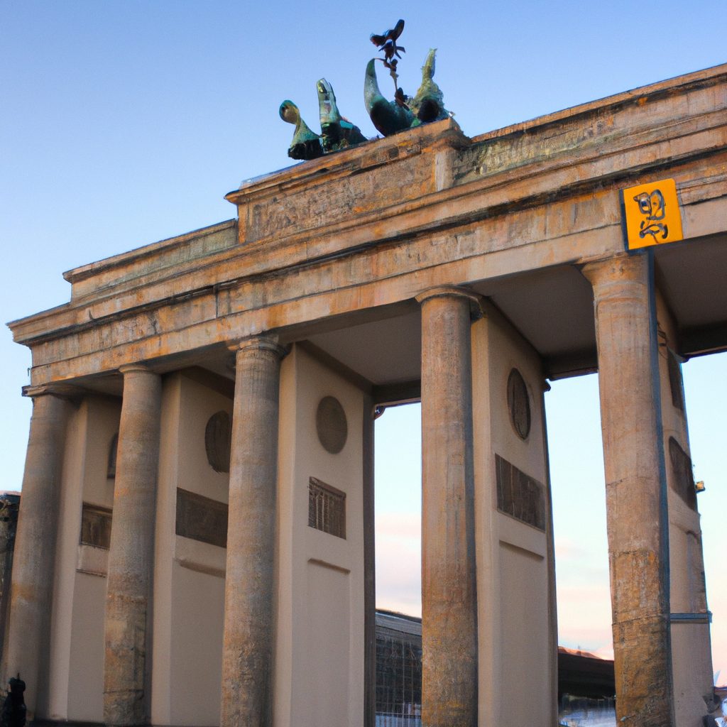 Ein von Dall-E2 generiertes Bild des Brandenburger Tors