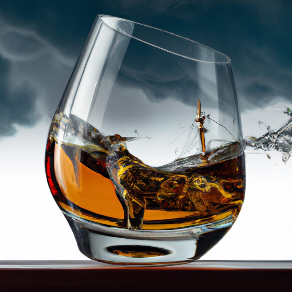 DALL-E2 Whiskeyglas